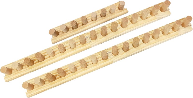 MEYAGO 82.5" Chunky Knit Blanket Knitting Loom – Foldable & Portable DIY Knitting Loom for Beginners & Experts,Knitting Tool for Chunky Yarn (New) - Image 1